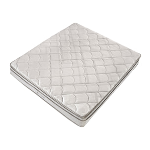 Colchón Angel Cerdá híbrido multicapa con muelles ensacados y viscoelástica Memory Foam de firmeza media Núcleo de muelles ensacados que se adapta Capa viscoelástica proporciona alivio de presión y una mayor ergonomía 180x200x27cm
