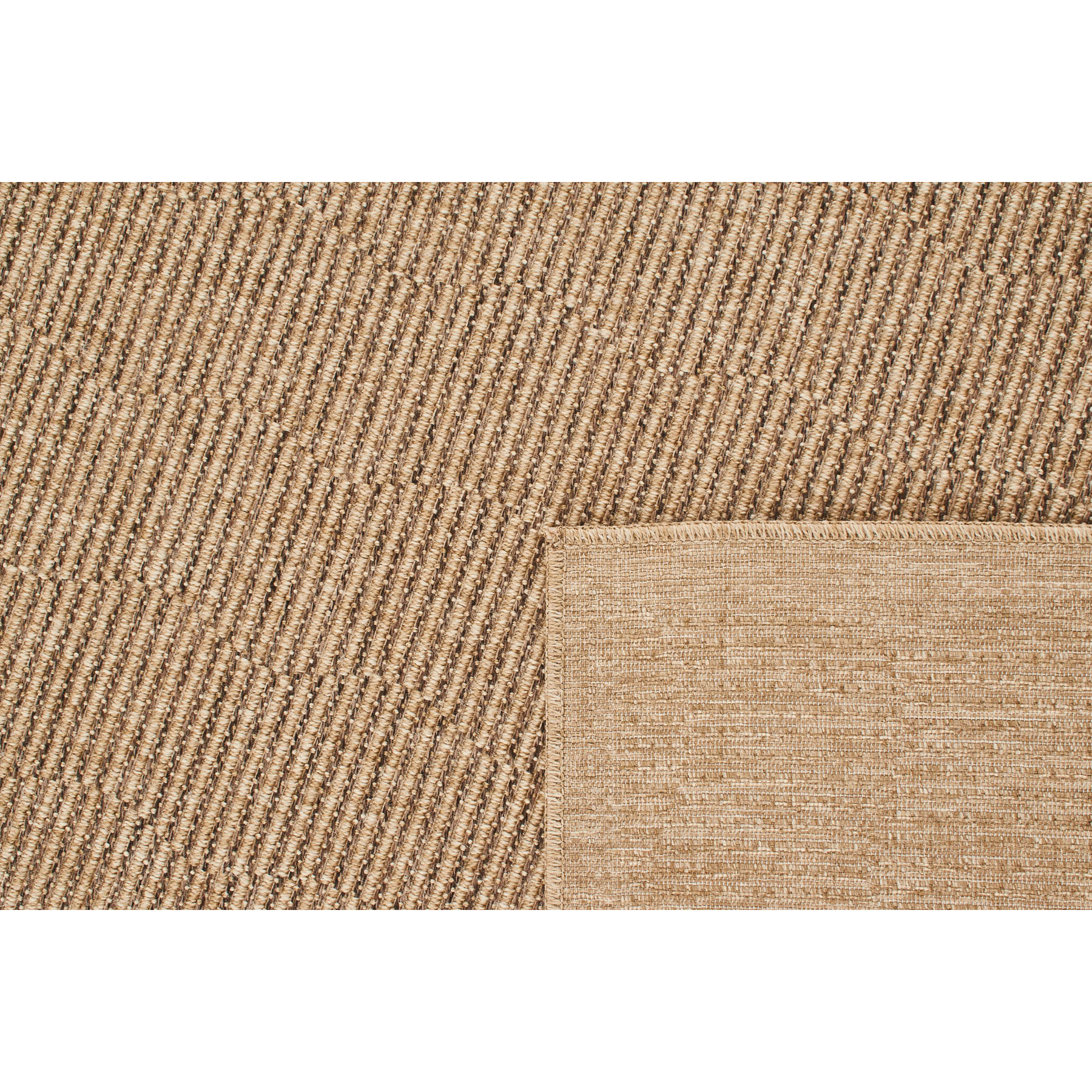 Tapis jute à poils ras indoor outdoor