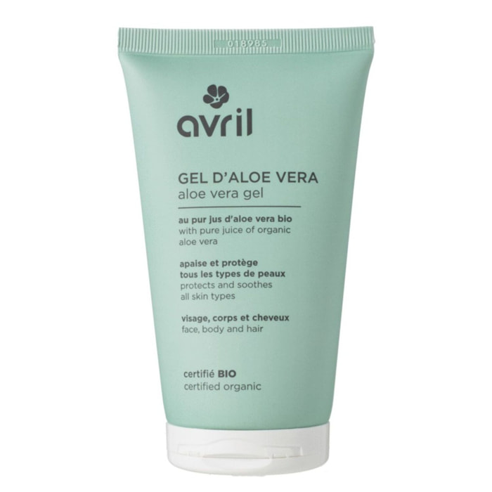 Gel d’Aloe Vera - Gel Pur Jus d’Aloe Vera 150 ml - Certifié Bio