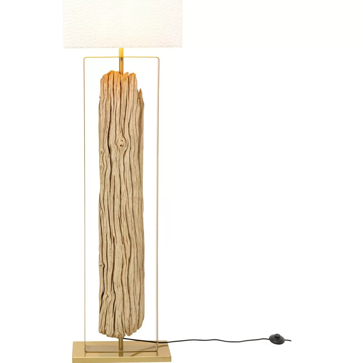 Lampadaire Nature Stem 165cm doré Kare Design