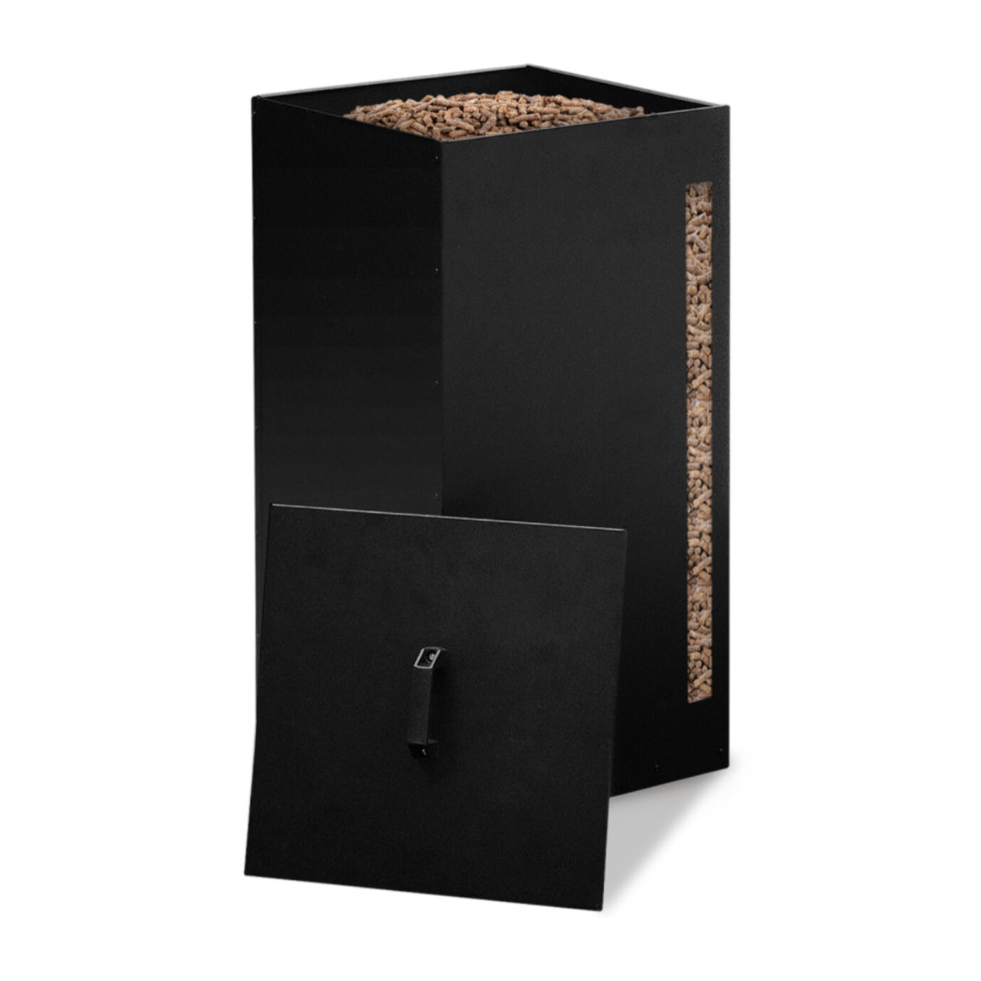 Réservoir à granules et pellets noir 45kg