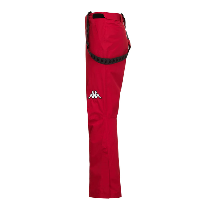 Kappa - Pantaloni Uomo Donna Rosso - 8Cento 865