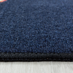 PLAY - Tapis enfant jeu de l'oie espace bleu - PLA2910BLE