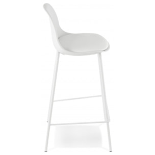 Tabouret bar déco ''Escal Mini'' Kokoon - Couleur: Blanc - Nombre de tabourets: 2 Tabourets