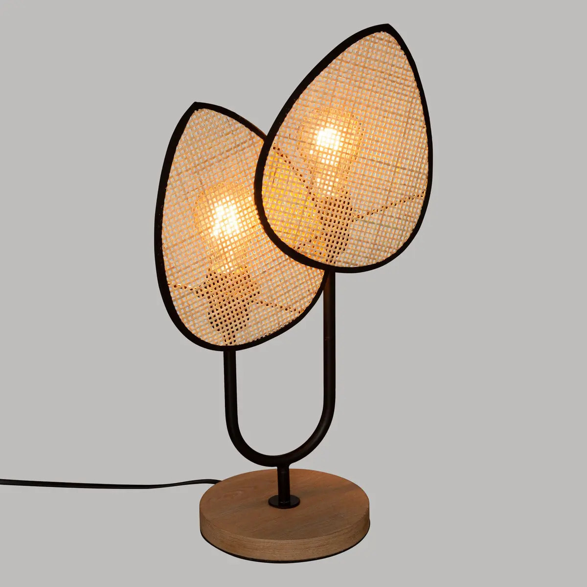 Lampe "Olme" en métal H44cm