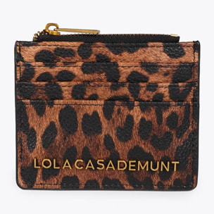 Portacarte stampa animale