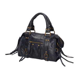 Borsa a spalla da donna - Modello Erisia - Vera pelle - 25.0 x 15.0 x 10.0 cm