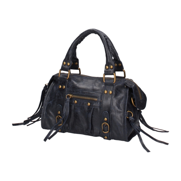 Borsa a spalla da donna - Modello Erisia - Vera pelle - 25.0 x 15.0 x 10.0 cm