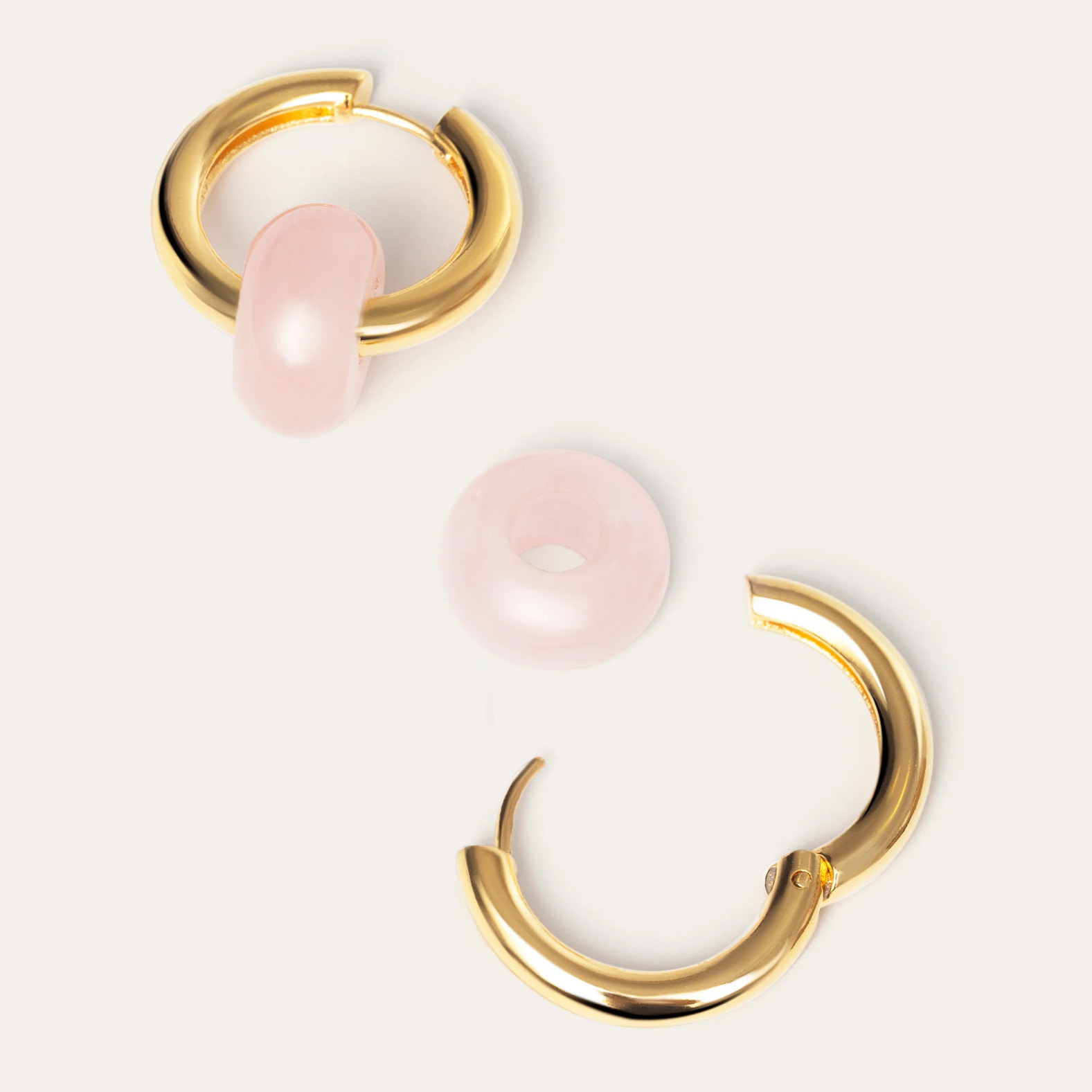 Orecchino Carmen True Rose Placcato Oro