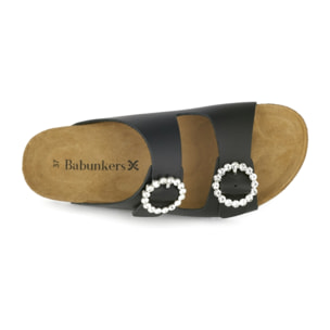 SANDALO MARBELLA BABUNKERS NERO