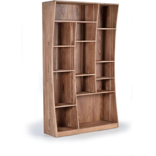 Estantería - madera de acacia - 120x38x200cm