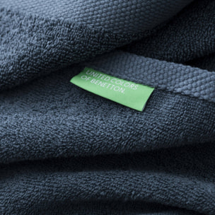 Toalla de baño 70x140cm 100% algodón 450gsm en gris oscuro - suave, absorbente y secado rápido