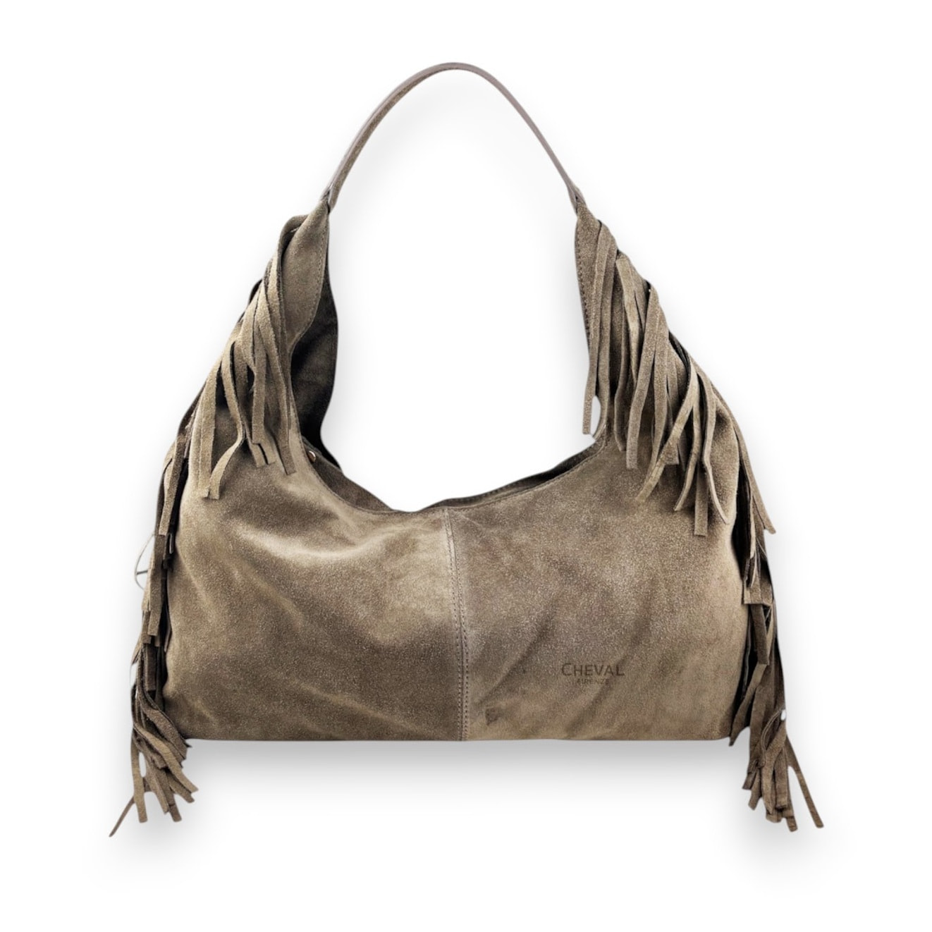 Borsa a Spalla Cheval Firenze Belen Suede Taupe
