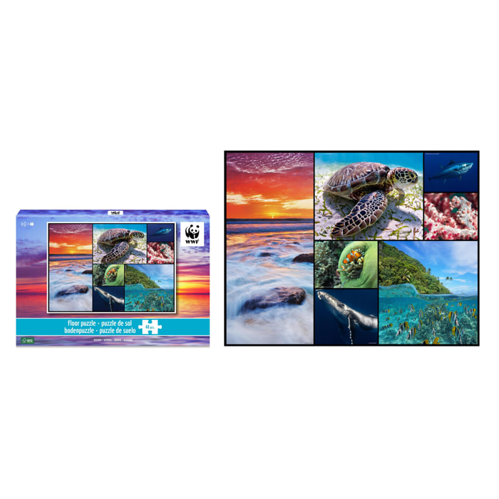 WWF ROMPECABEZAS OCEANOS - 48 PCS