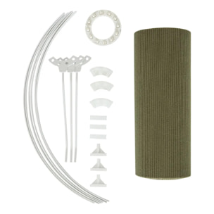 Abat-jour Beline D30cm vert kaki