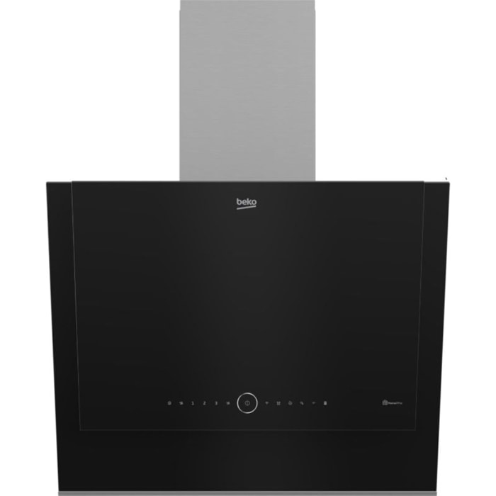 Hotte décorative murale inclinée BEKO BHCA67841BBHSI