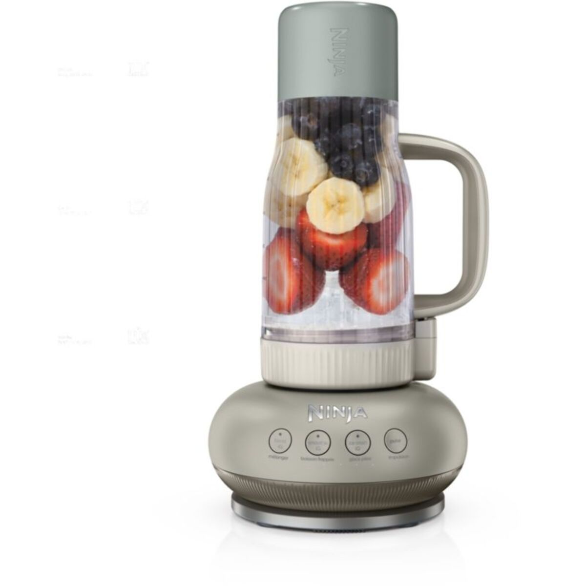 Blender NINJA BlendBoss Stone DB351EUST, portable sans fil, 0,8 L