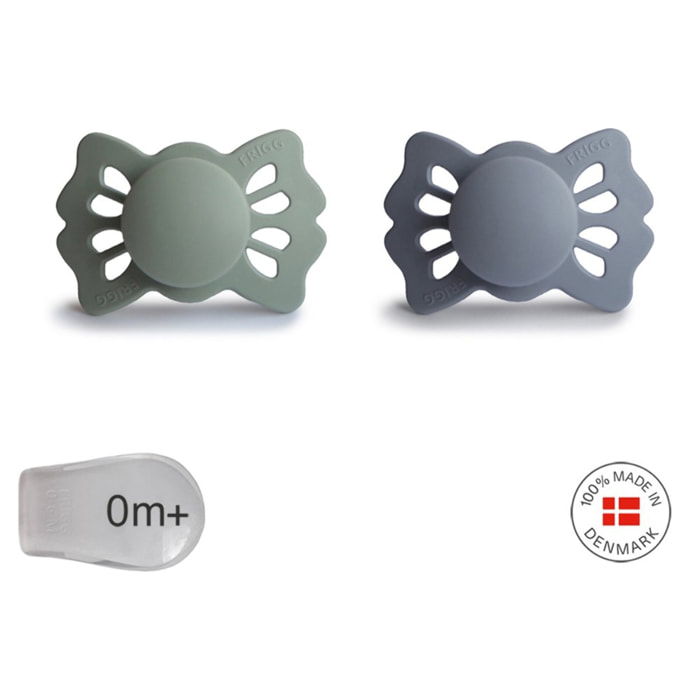 Frigg Pack 2 Chupetes Sim. Silicona Lucky