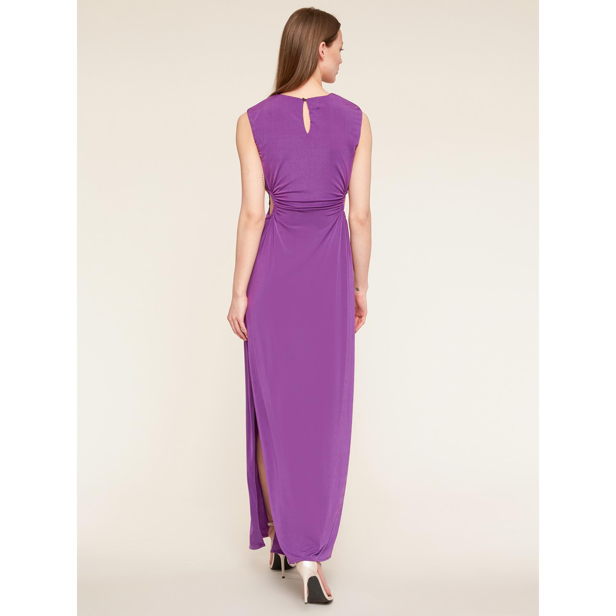 Motivi - Vestito elegante con cut-out - Viola