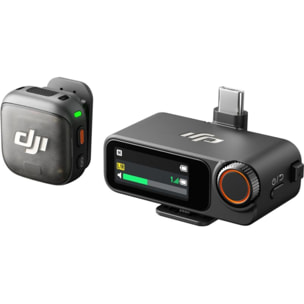 Micro cravate sans fil DJI Mic 3 (1 TX + 1 RX)