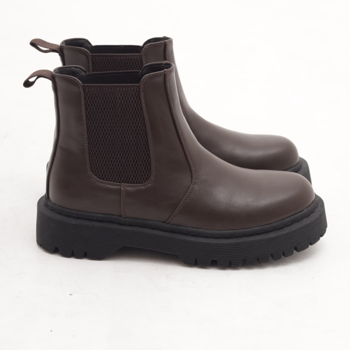 STIVALETTO CHELSEA BASSO TESTA DI MORO