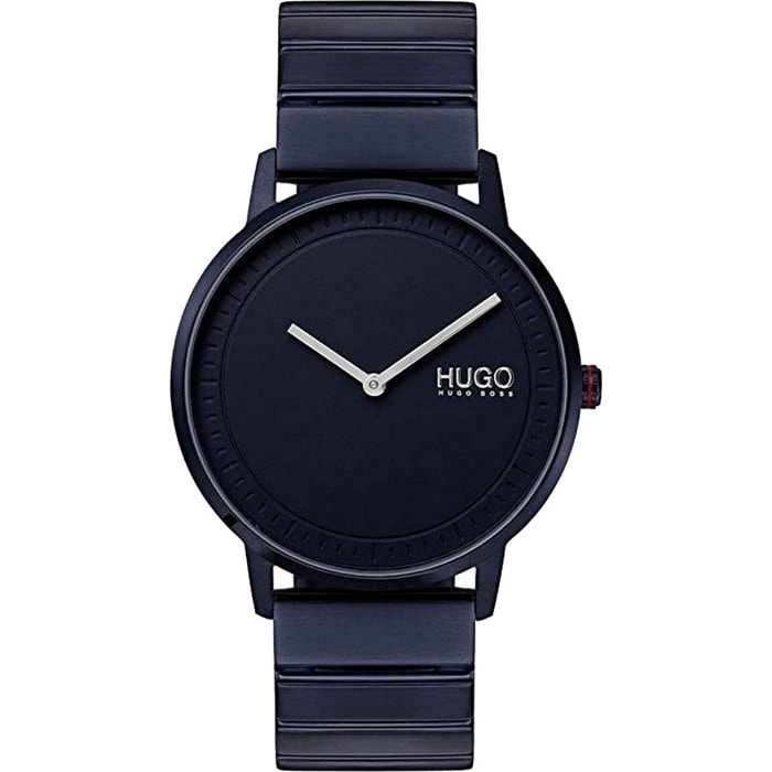 Reloj Hugo 1520021 Hombre Analogico Cuarzo con Correa de Acero inoxidable
