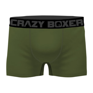 Set de 2 Boxers Crazy Boxer para hombre en algodón