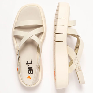 Sandalias 1853 NAPPA CREAM/ MALAGA color Cream