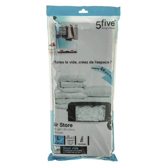 Housse rangement sous vide 60x40x25cm "Air-Store"