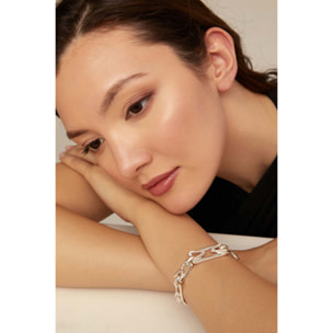 Pulsera Impresive Topaz BLANCO M