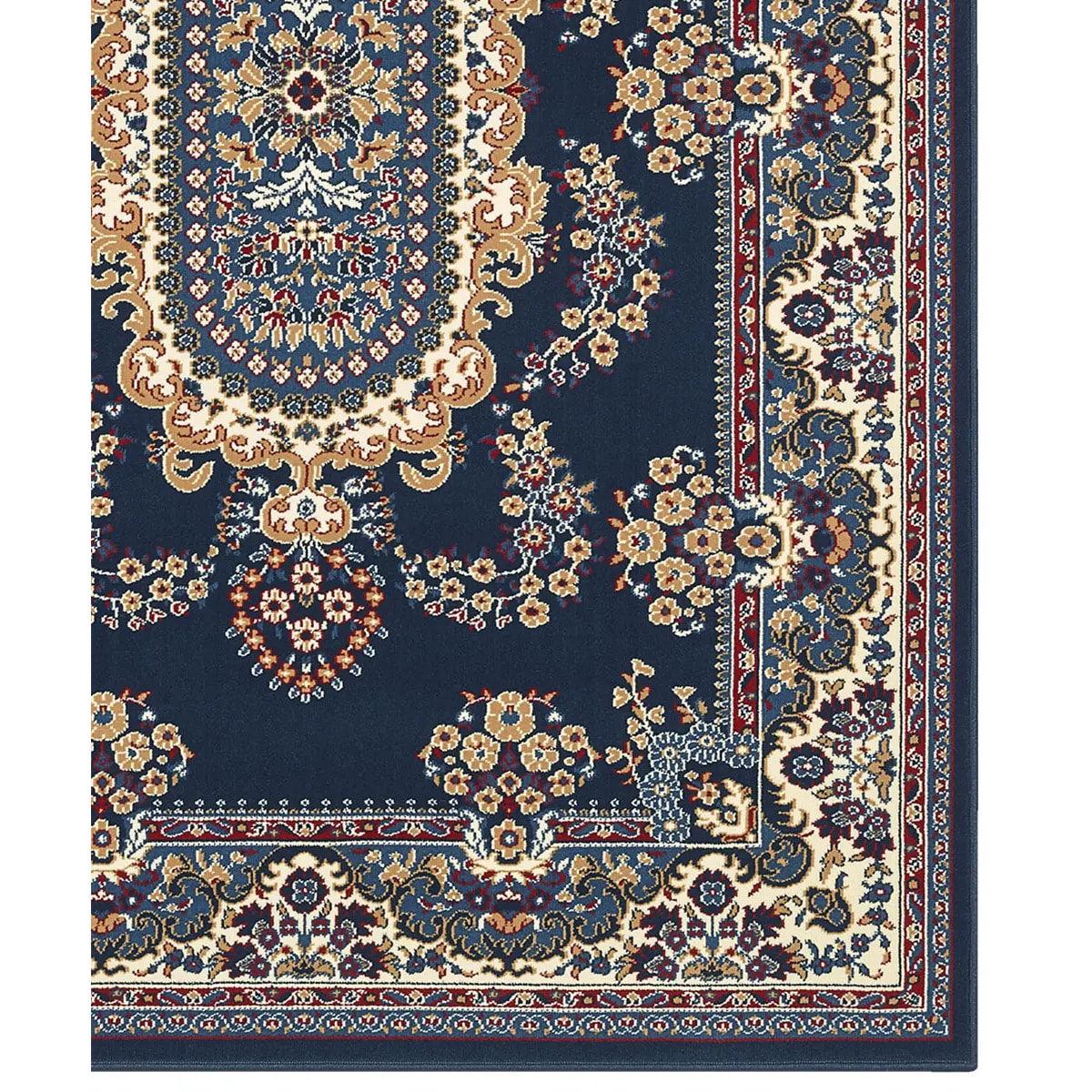 Tappeto Orientale Stile Persiano Blu