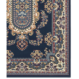 Tappeto Orientale Stile Persiano Blu