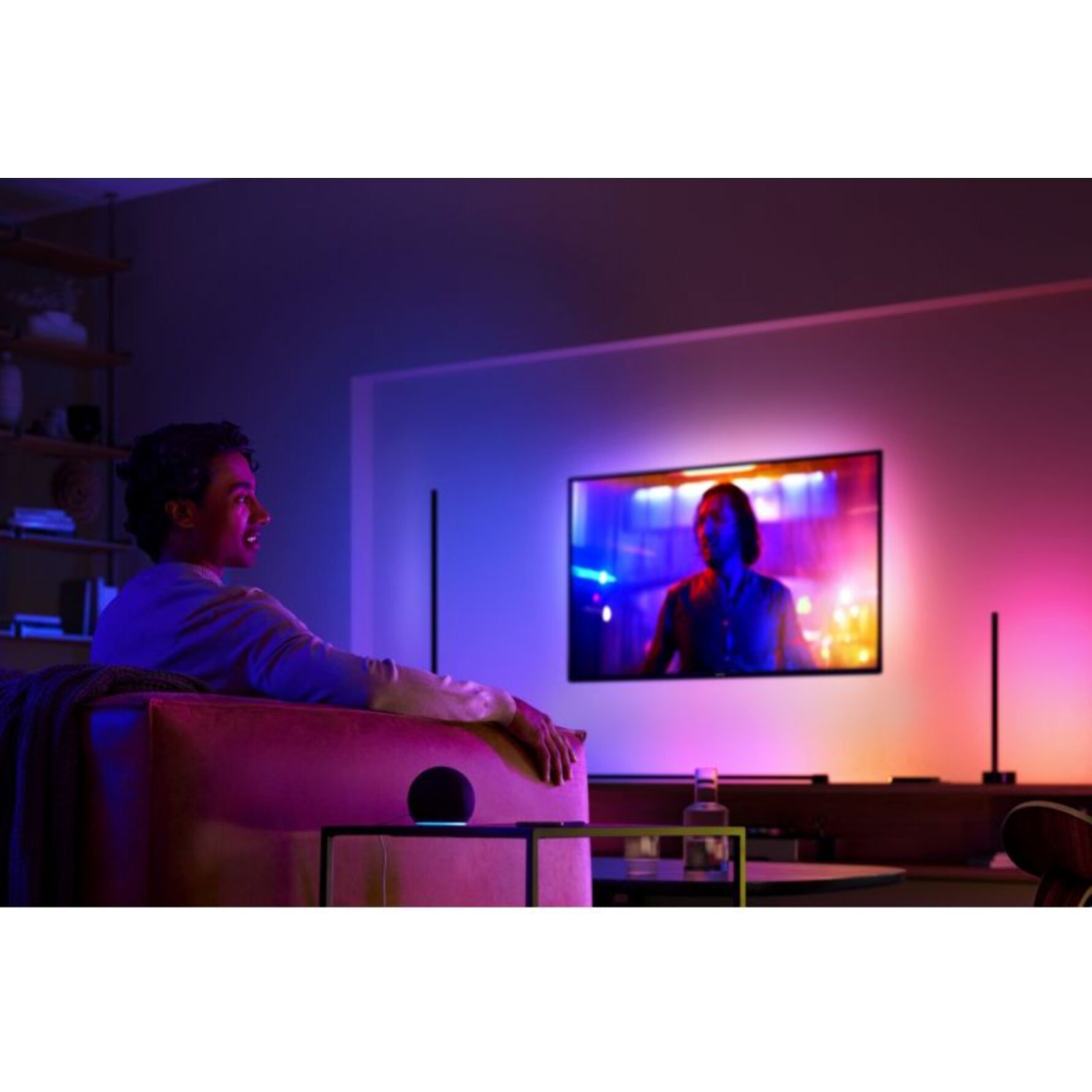 Ruban LED PHILIPS HUE W&C Lightstrip Gradient extension 1M