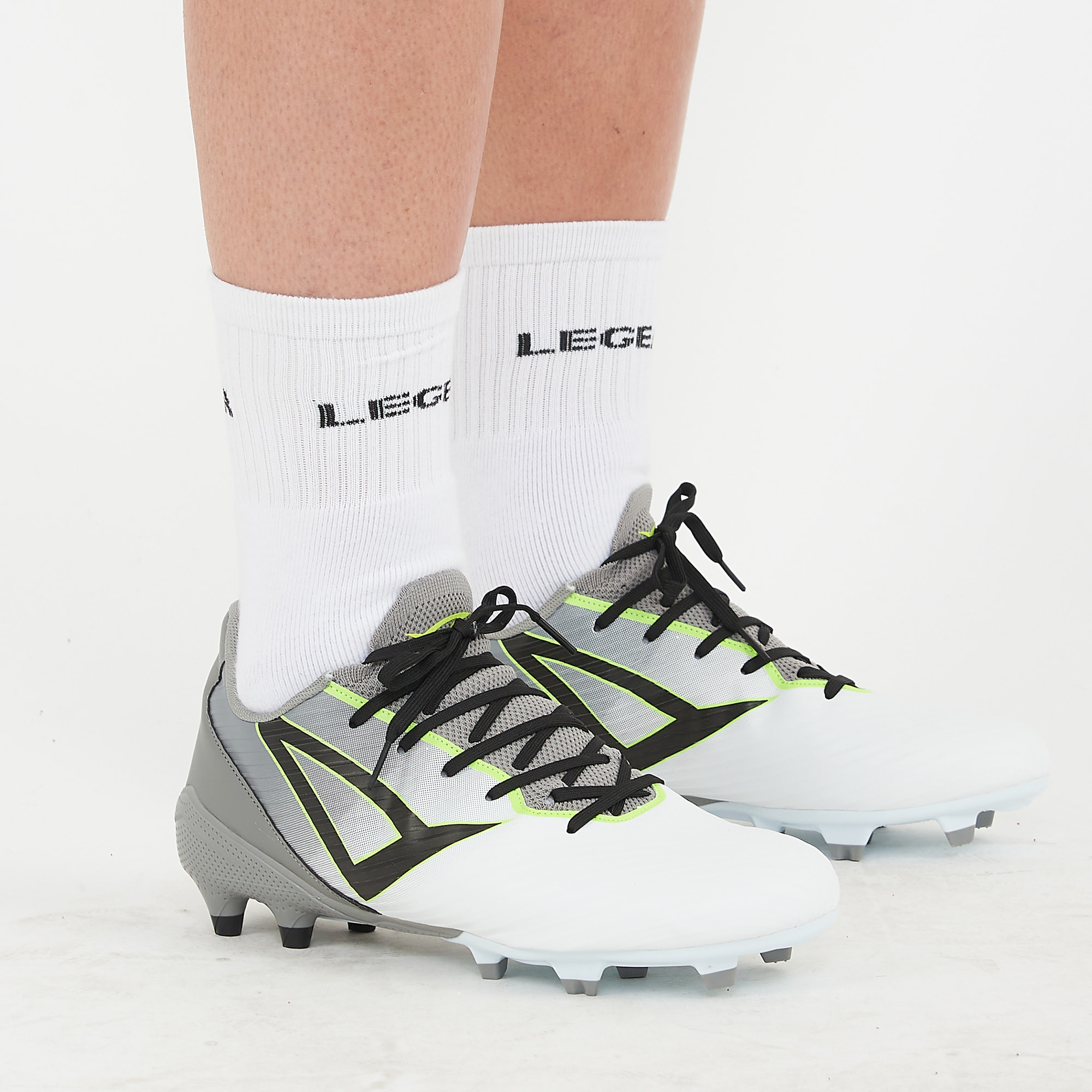 Scarpa DELTA calcio bianco grigio