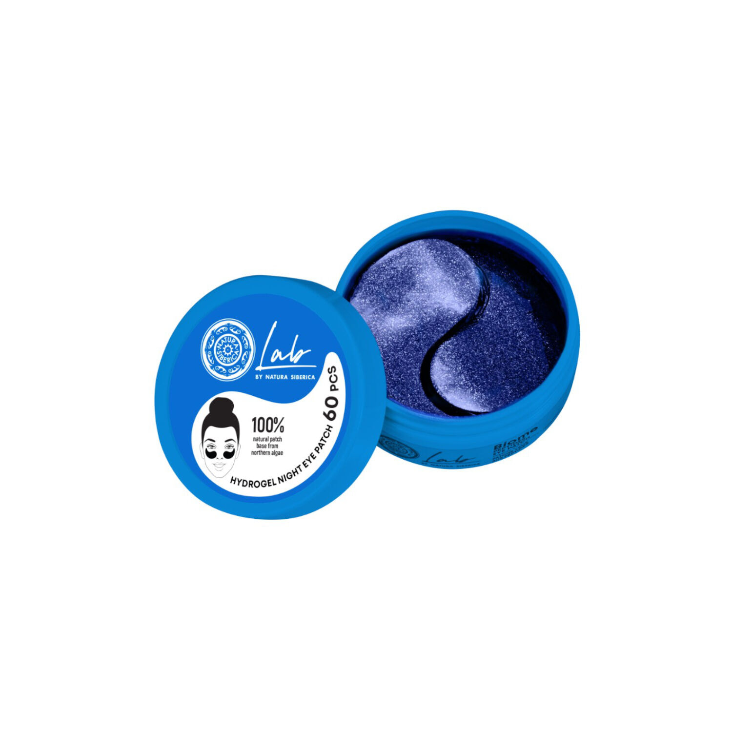 LAB BIOME - Patchs de nuit pour les yeux éclat et hydratation 60 patchs
