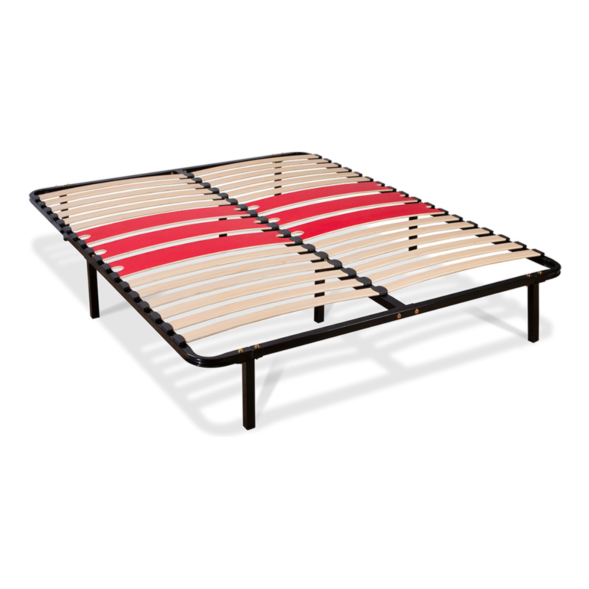 Sommier cadre à lattes - Métal - FLORENCE - 1 place