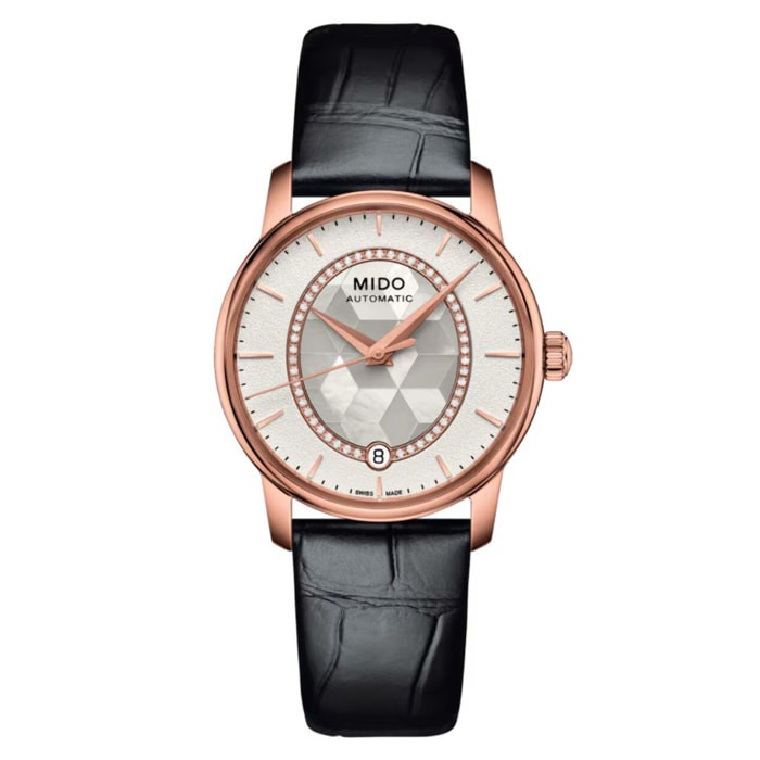 Reloj Mido M0072073611600 Mujer Analogico Automatico con Correa de Cuero