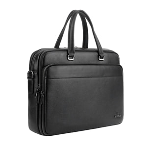 Borsa a mano da uomo - Modello Erebor Pro - 100% pelle - 40.0 x 30.0 x 12.0 cm