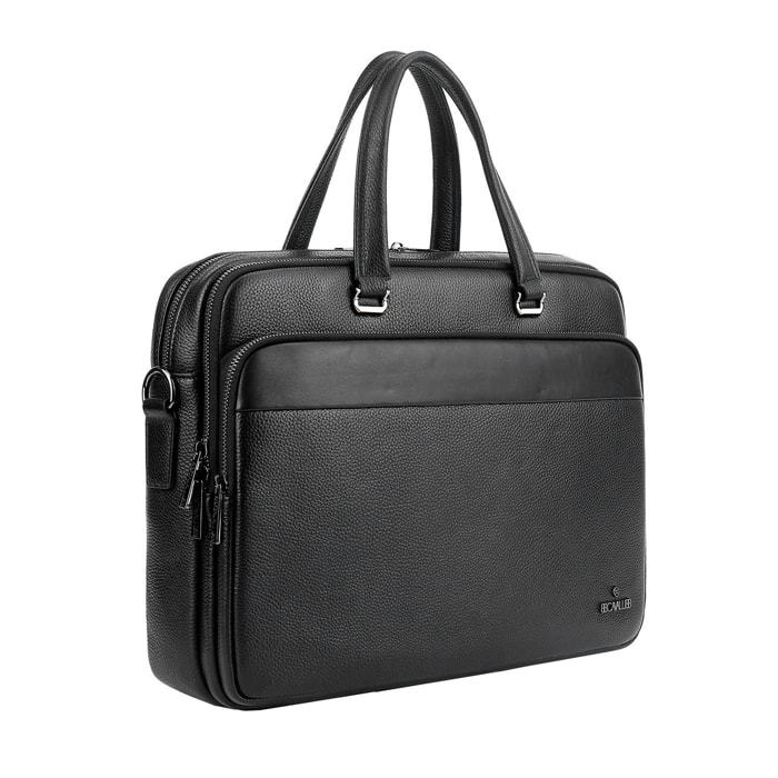 Borsa a mano da uomo - Modello Erebor Pro - 100% pelle - 40.0 x 30.0 x 12.0 cm