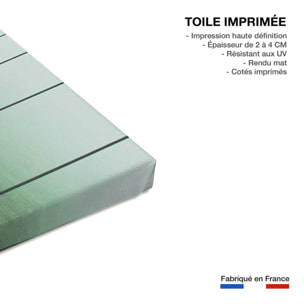 Tableau pont suspendu foret Toile imprimée