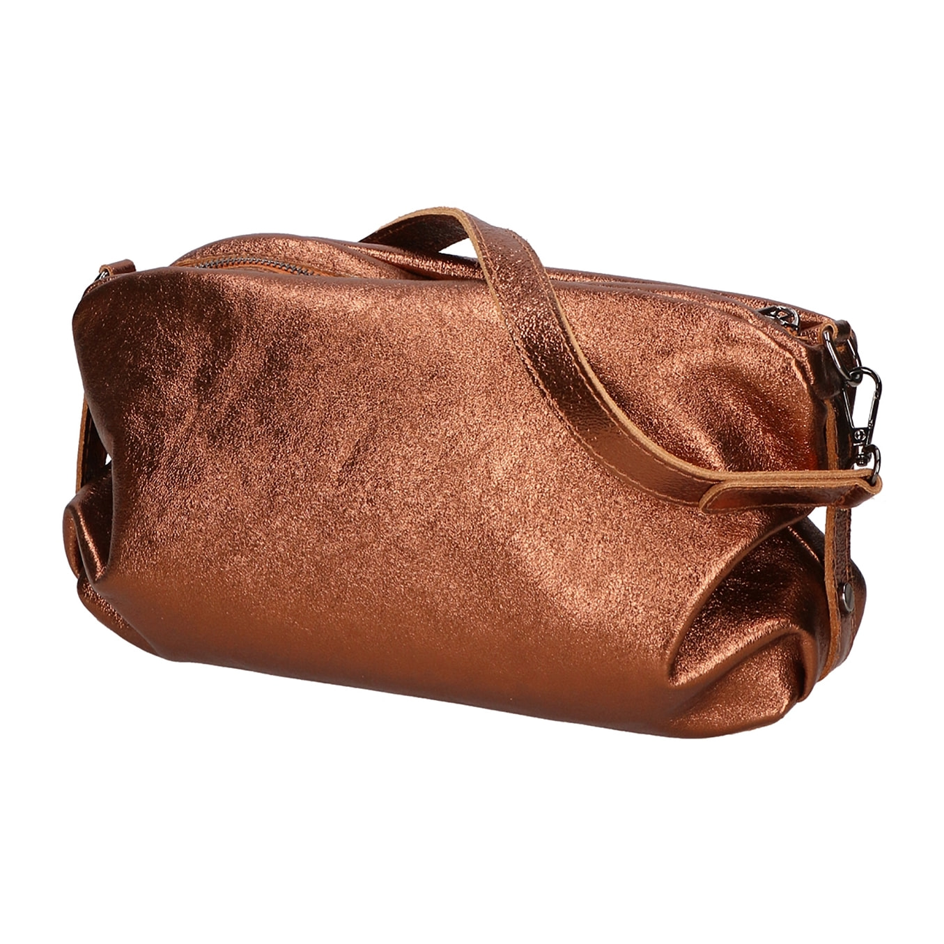 Borsa a Tracolla da Donna Vanessa in Vera Pelle Made in Italy 15x30x13 cm