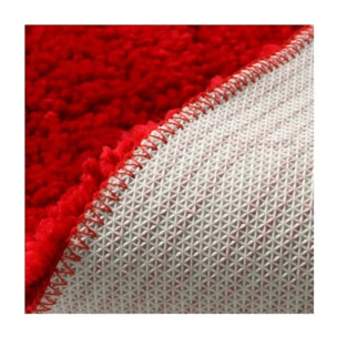 Tapis de bain Microfibre HIGHLAND Ø60cm Rouge Spirella