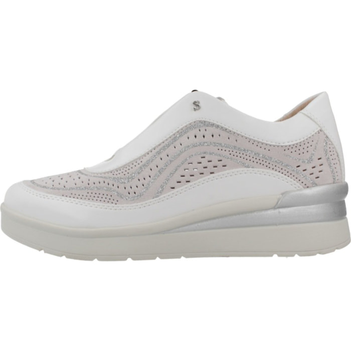 Sneakers de  Mujer de la marca STONEFLY  modelo CREAM 38 S. LAMINATED/VELOU White