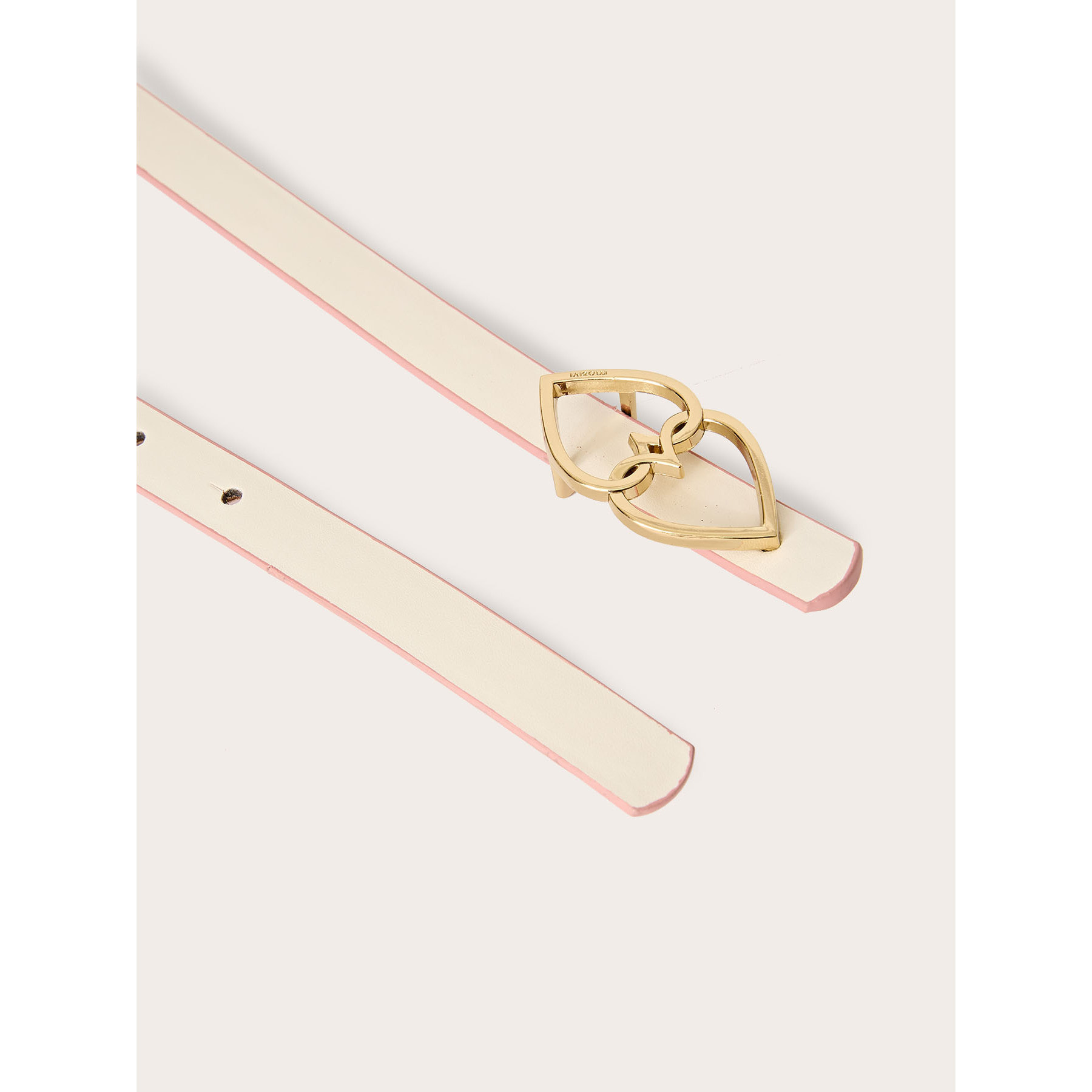 Motivi - Cintura Double Love - Bianco