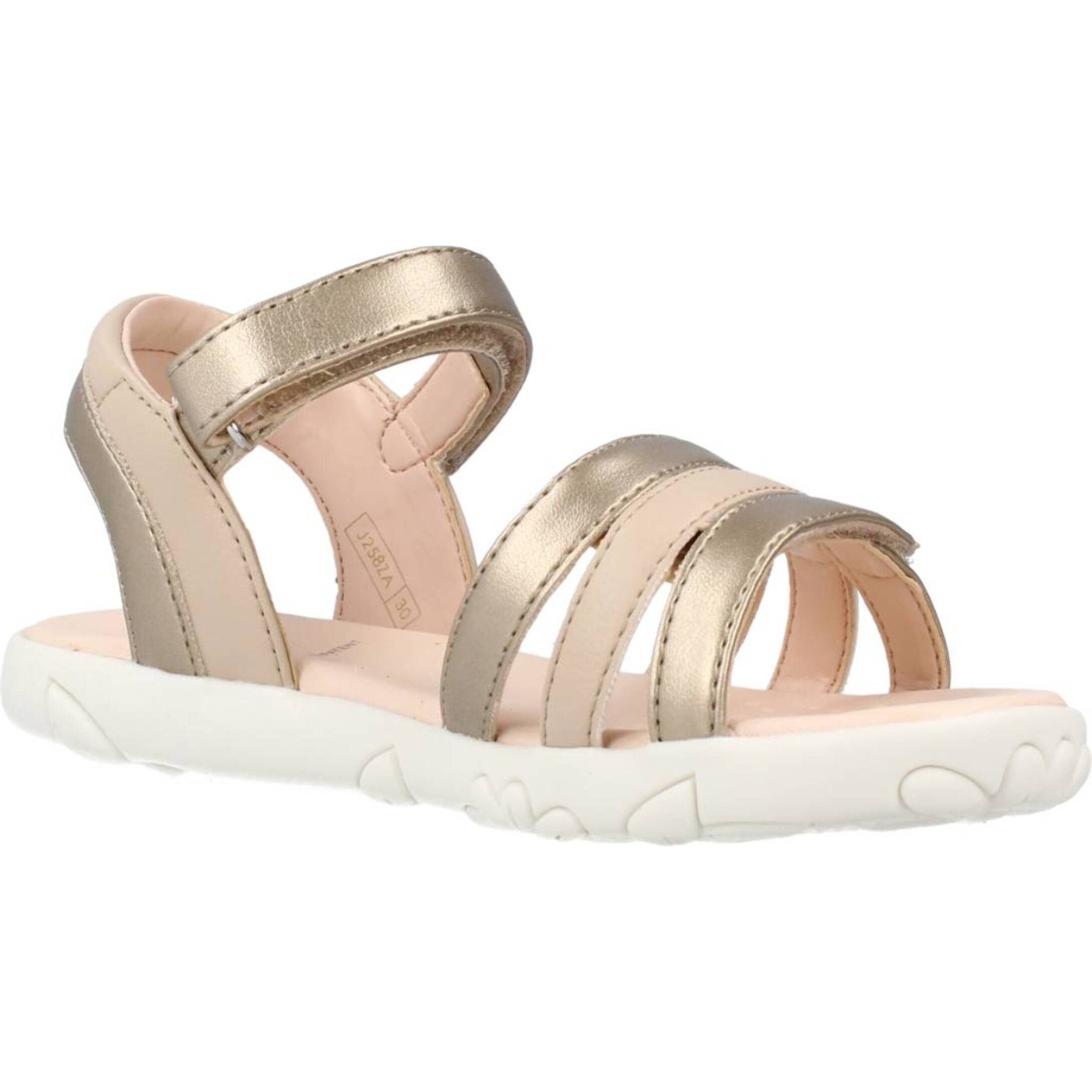 Sandalias Niña de la marca GEOX  modelo J SANDAL HAITI GIRL Gold