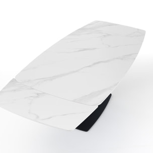 Tomasucci Tavolo allungabile ALEXA WHITE MARBLE