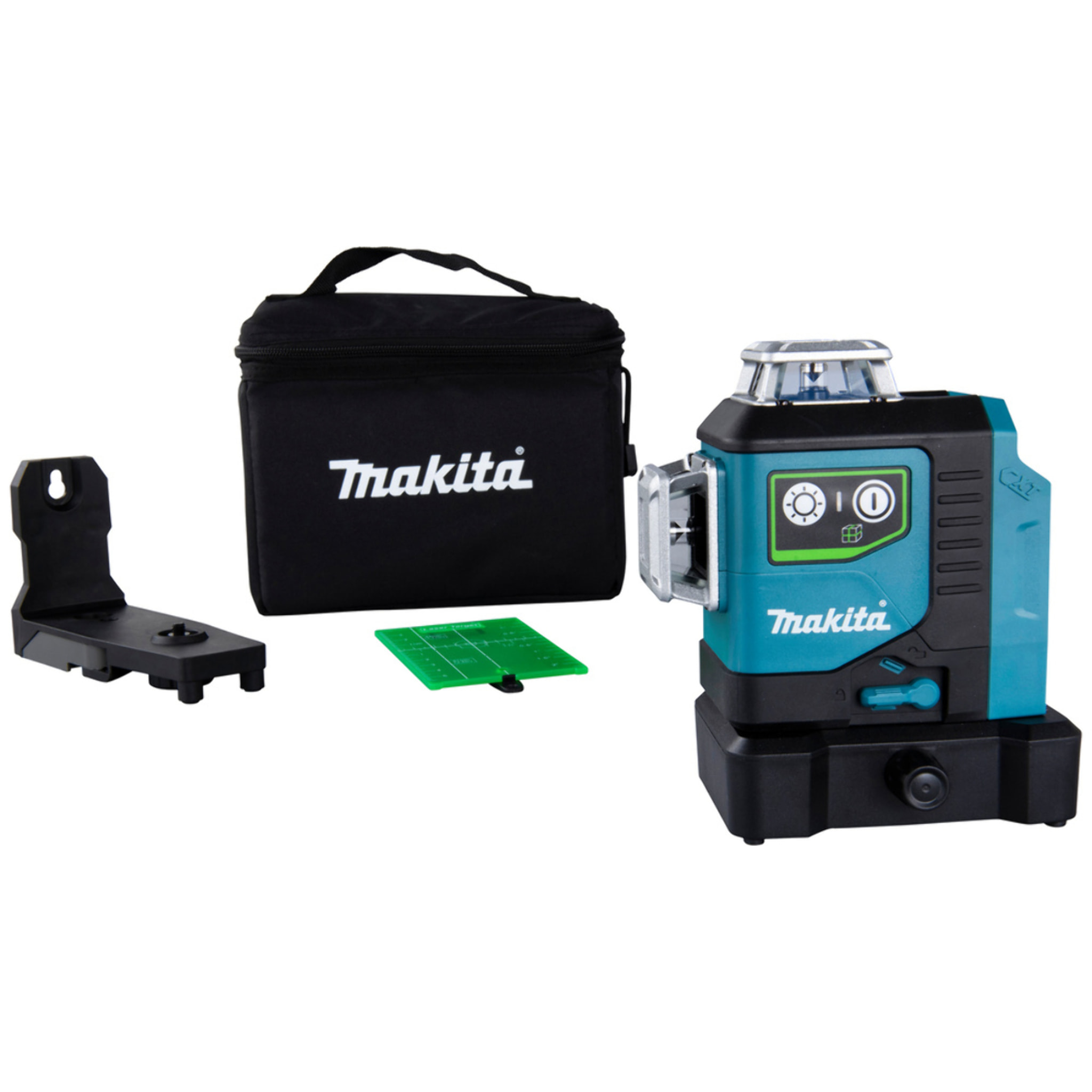 Laser 4 Lignes horizontales et 4 Lignes verticales 360° Vert - MAKITA - sans batterie, ni chargeur - SK700GD