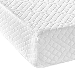 Matelas Absolu, Soutien Ferme ,21 cm, Mémoire de Forme & Mousse Haute Densité, Fabrication Française, Déhoussable