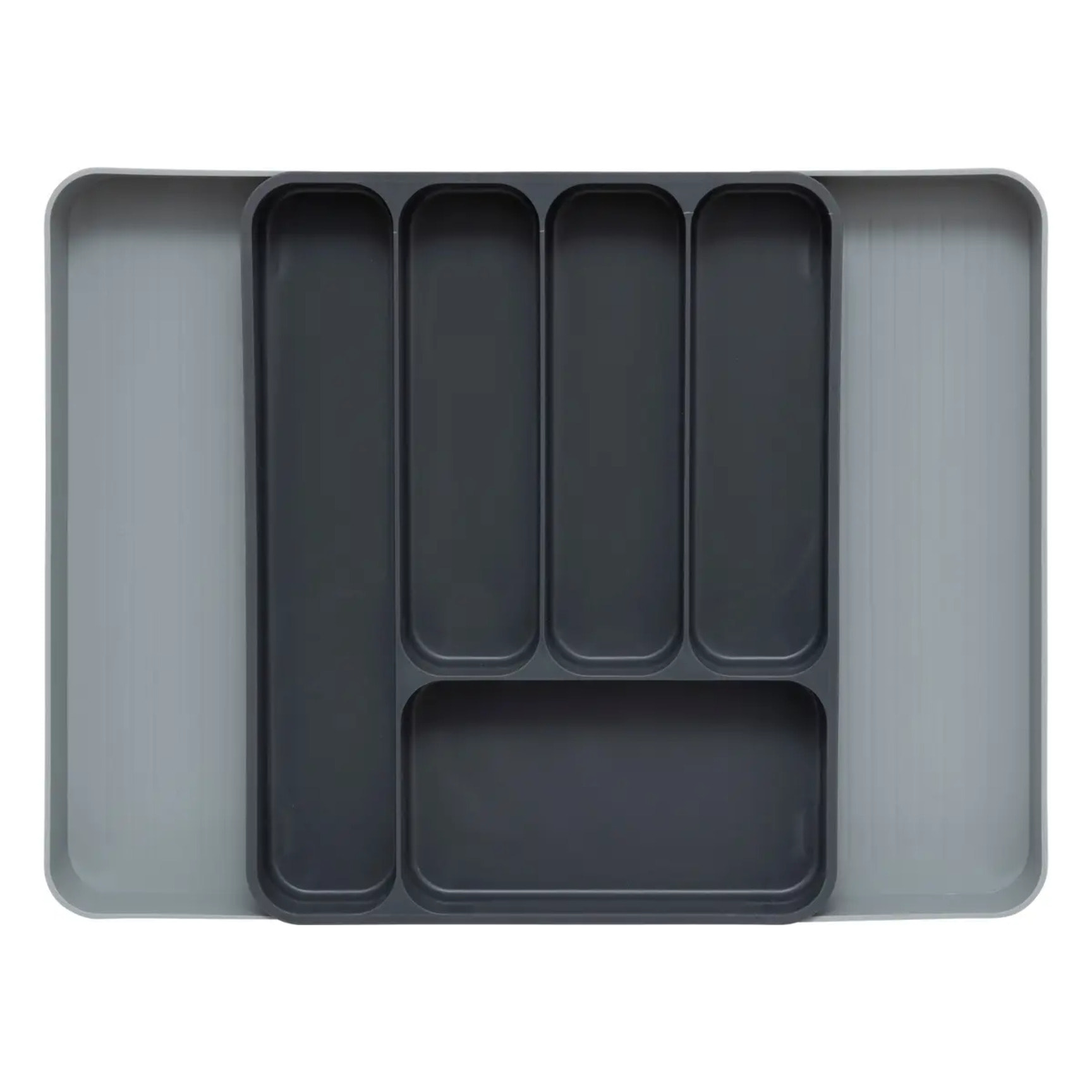 Range-couverts extensible gris