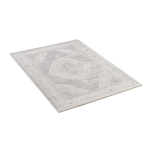 Tapis doux et souyeux tissé en relief FASULIN